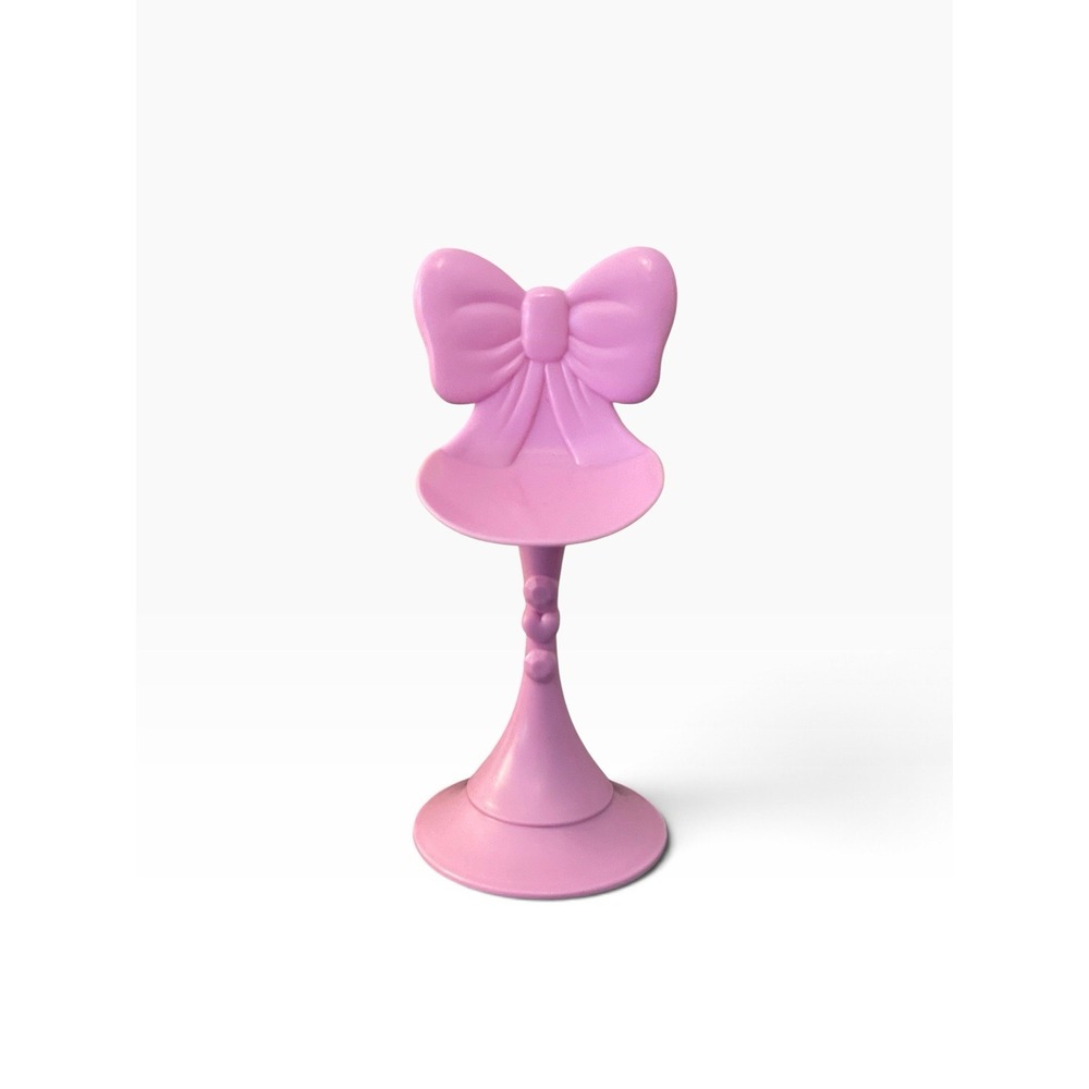 2010 Barbie's Glam Vacation House Purple Bow Back Bar Stool Replacement